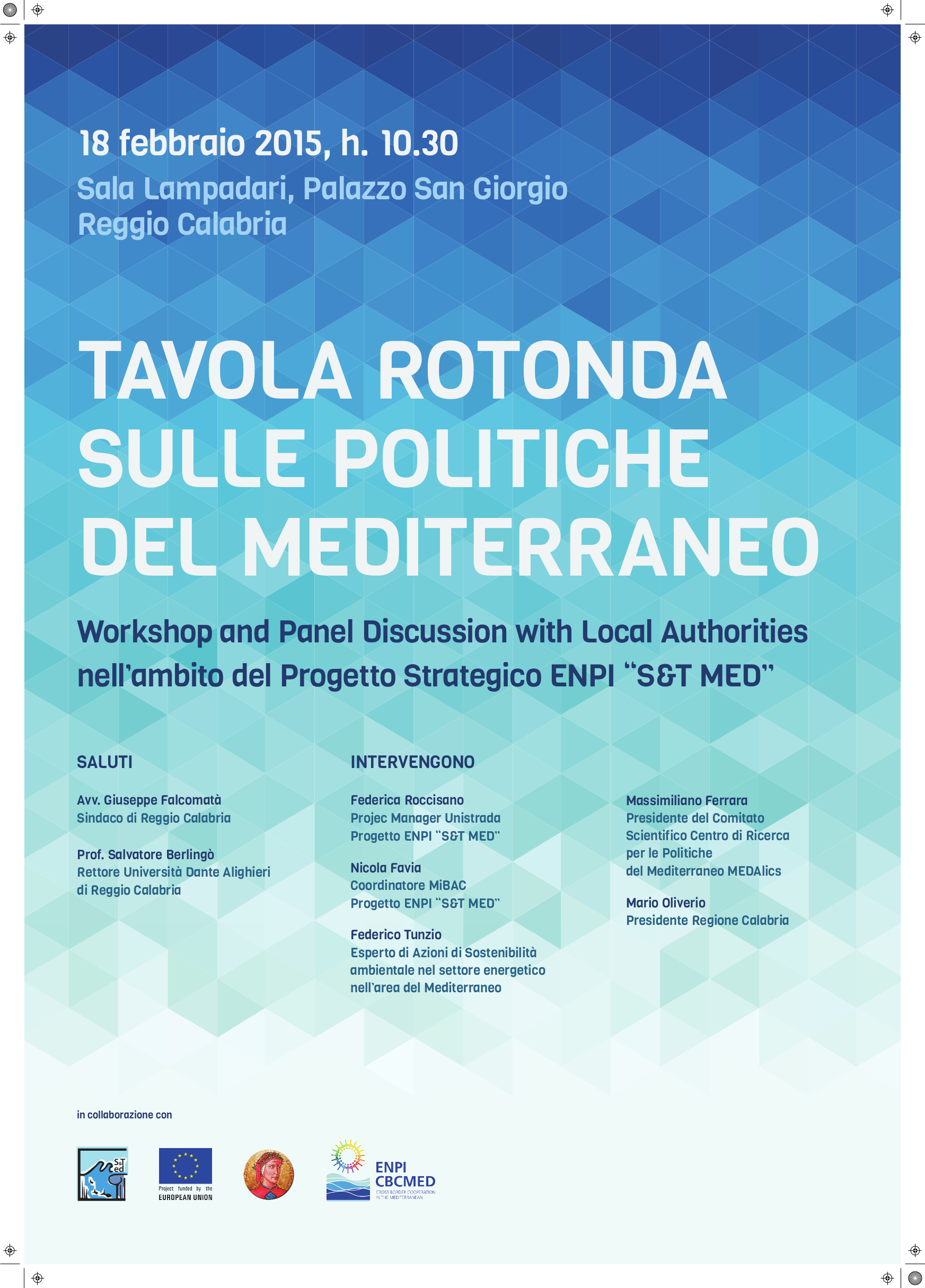 Locandina tavolarotonta